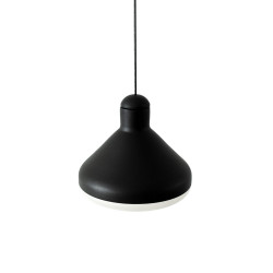 Lampe Design suspendue ANTARES LED 8W 3000K - noir / blanc