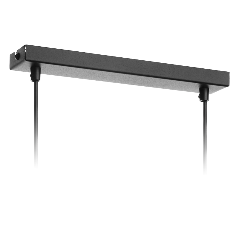 Suspension luminaire design ALESSIO 4P 4xE27 - noir / or