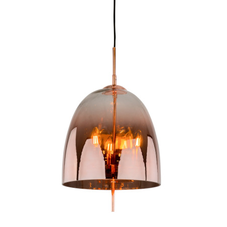 Lampe Suspendue design ALAN 3xE14 - cuivre