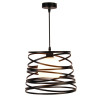 Lampe Suspendue design AKITA E27 - noir