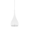 Suspension luminaire design ANON E27 - Blanc