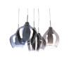 Lampe Suspendue design AMBER MILANO 5 5xG9 - chrome