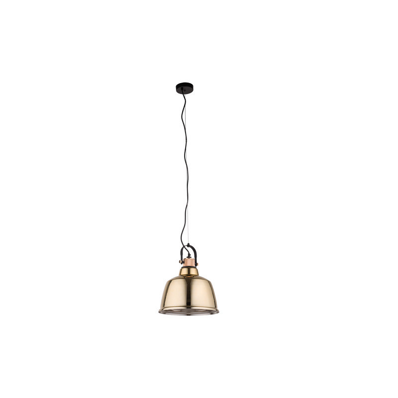 Suspension industrielle Design AMALFI L E27 - or