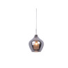 Suspension luminaire AMBER MILANO 1 G9 - chrome