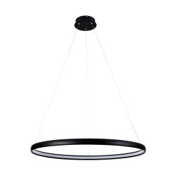 Lampe Design suspendue CARLO Ø80cm LED 26W 4000K - noir