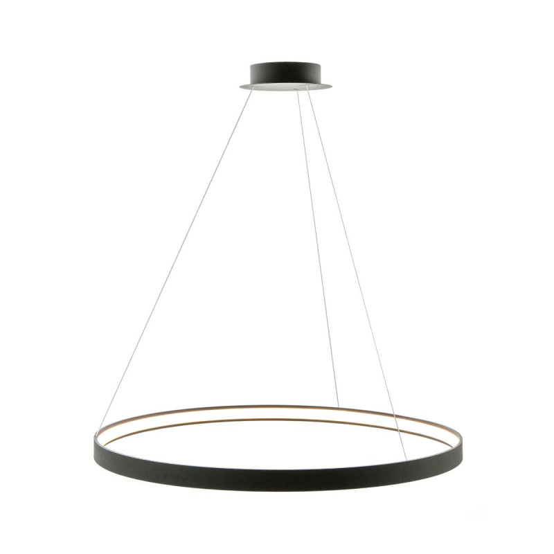 Luminaire Design suspendue CIRCLE 78 LED 50W 3000K - noir