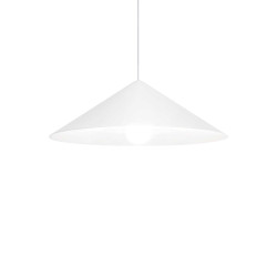 Suspension luminaire design CHILI-1 E27 - blanc