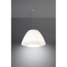 Suspension luminaire BELLA 60cm 3xE27 - blanc