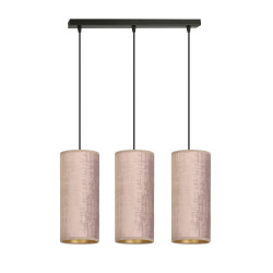 Lampe Suspendue design BENTE 3 BL ROSE 3xE27 - rose