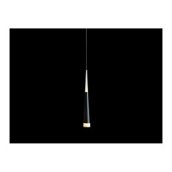 Lampe Design suspendue BRINA LED 7W noir