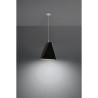 Suspension luminaire design BLUM E27 - noir