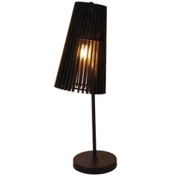Lampe de table OSAKA E27 - noir 