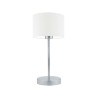 Lampe de table NICEA E27 - argent / blanc 
