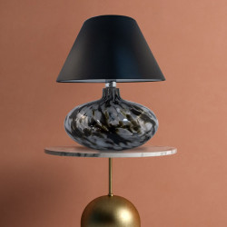 Lampe de table ADANA E27 - multicolore / noir 