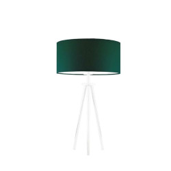 Lampe de table ALTA E27 - blanc / vert 