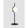 Lampe de table CUBA LED 8W 3000K - noir / or