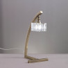 Lampe de table CUADRAX AB OP G9 - laiton 