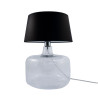 Lampe de table BATUMI E27 - transparent / noir 