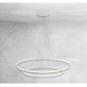 Luminaire Design suspendue AGARI MULTI LED 127W 3000K CRI90 - blanc