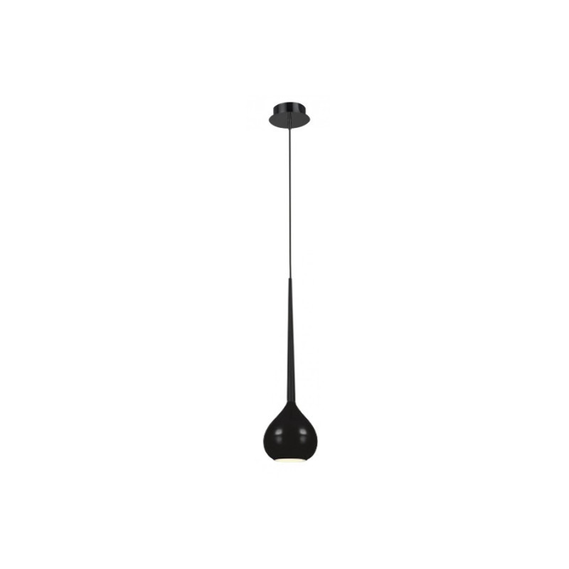 Suspension luminaire design AGA 1 E14 - noir