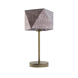 Lampe de table WUHU E27 - or / gris