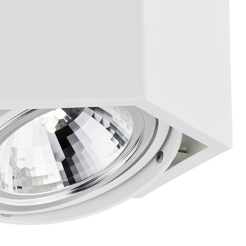 Downlight apparent ESPRESSO 2xG9 - blanc 