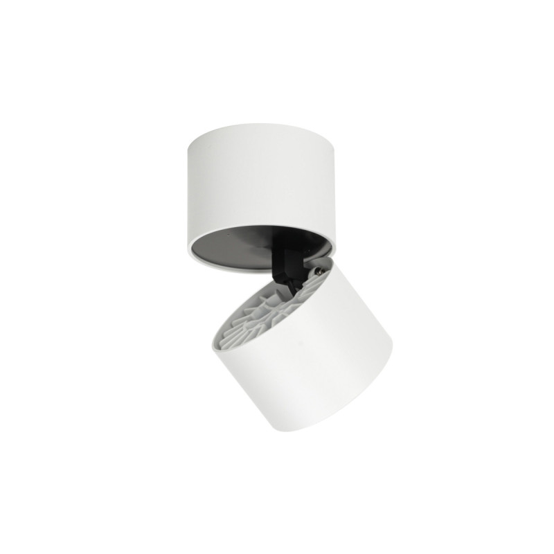 Downlight apparent HERIOS LED 12W 3000K CRI90 - blanc / noir 