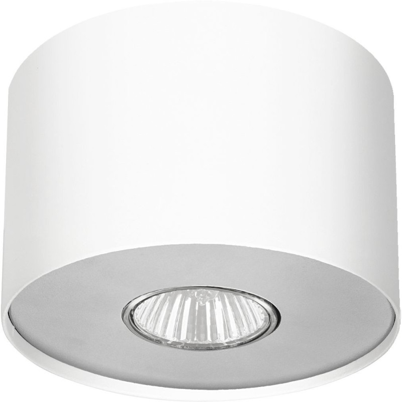 Downlight de surface POINT S GU10 - blanc-argent / blanc graphite 