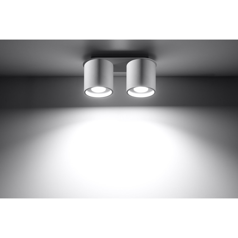 Downlight apparent ORBIS 2 GU10 - blanc 