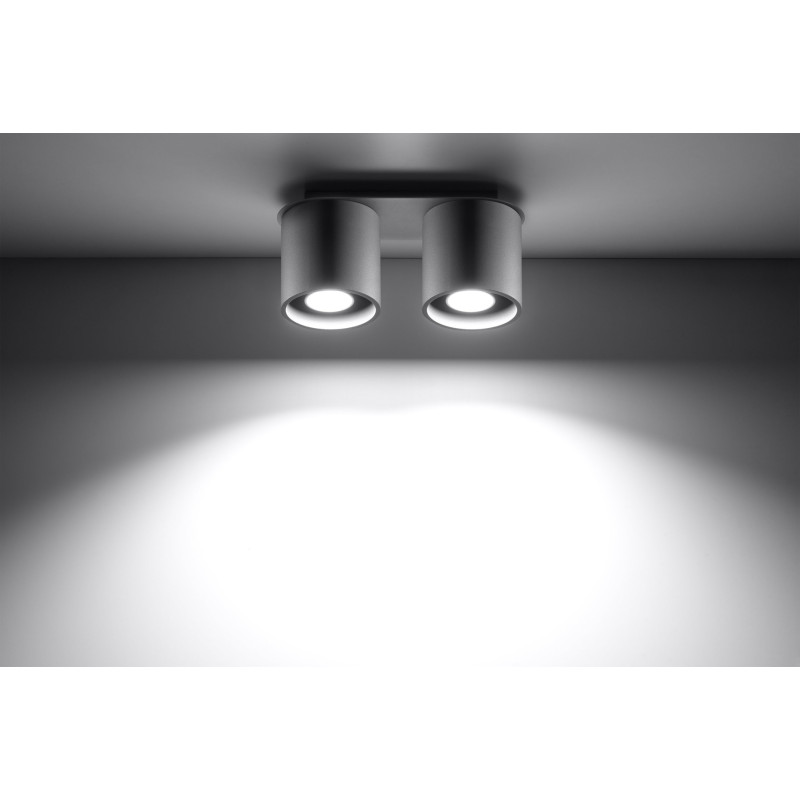 Downlight apparent ORBIS 2 GU10 - gris 