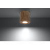 Downlight apparent ORBIS 1 GU10 - bois 