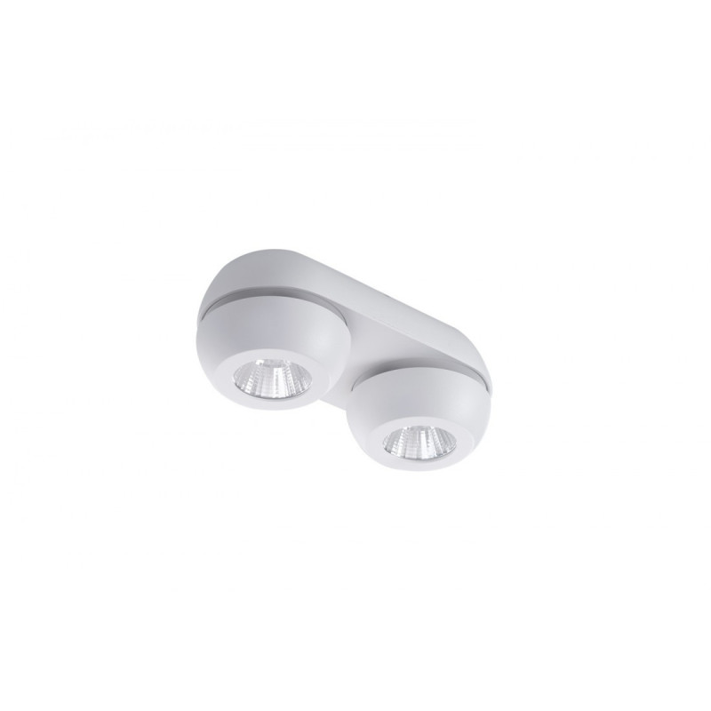 Downlight apparent OJOS LED 12W 3000K 24° - blanc 