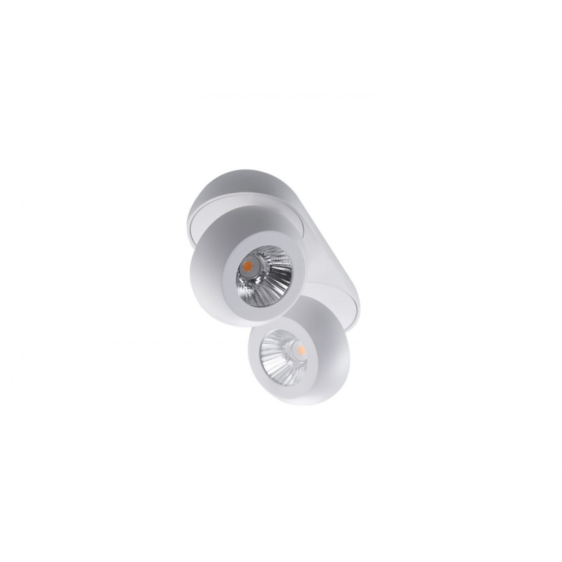 Downlight apparent OJOS LED 12W 3000K 24° - blanc 