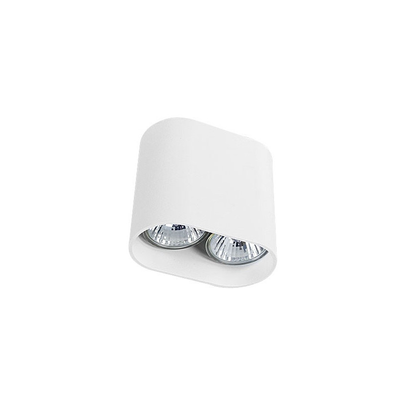 Downlight apparent PAG 2xGU10 - blanc 