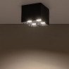 Downlight apparent MIDI LED 16W 4000K 36 ° CRI90 - noir 