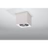 Downlight apparent SEIDA GU10 AR111 - blanc / céramique 