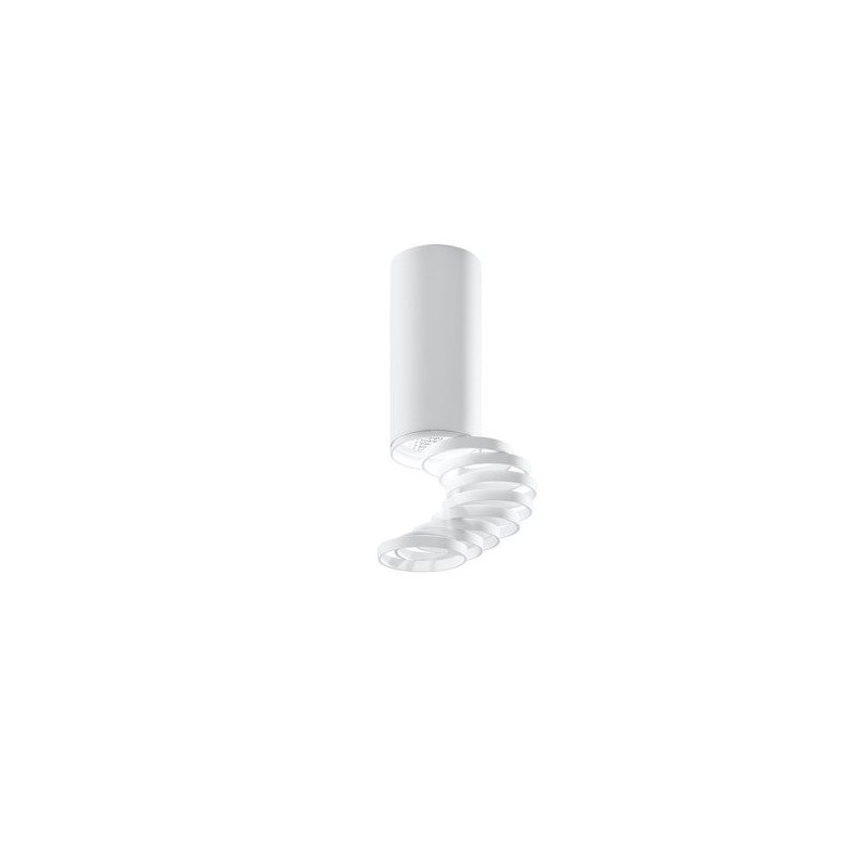 Downlight apparent TUBA 20 GU10 - blanc 