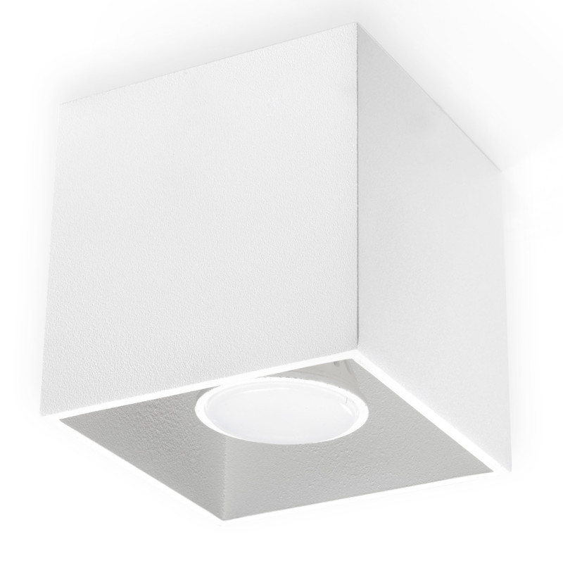 Downlight apparent QUAD 1 GU10 - blanc 