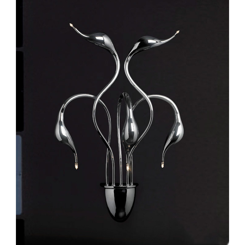 Appliques SWAN 5xG4 MB8098-5A - chrome 