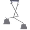 Lampe SuspendueCorps design ZYTA 2 S PENDANT - aluminium