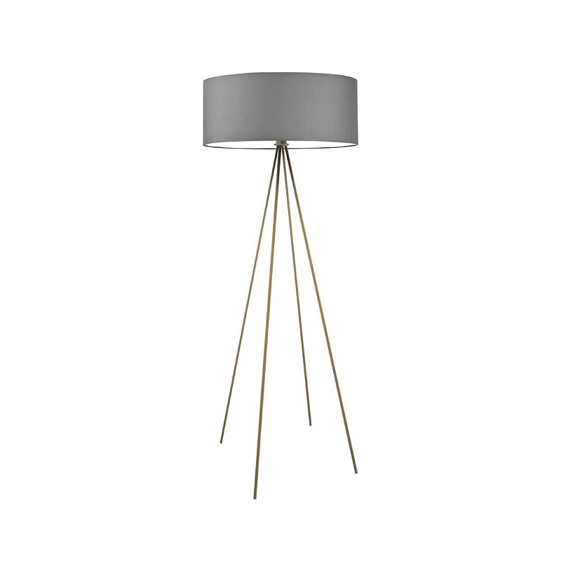 Lampadaire IBIZA E27 - or / gris 