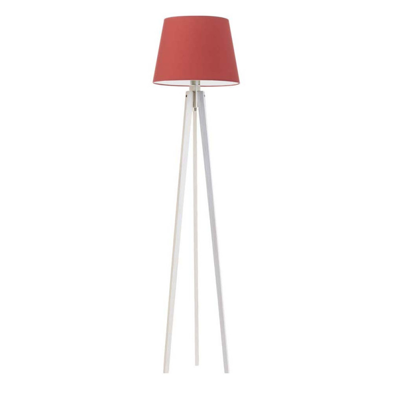 Lampadaire CURACAO E27 - blanc / rouge 