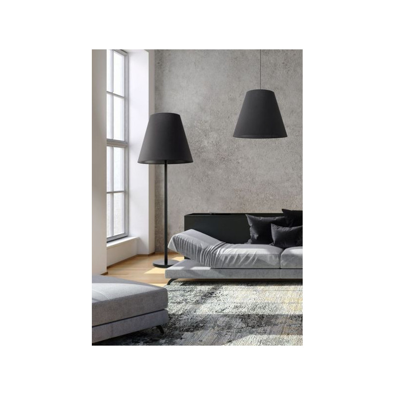 Lampadaire MOSS III 160 cm 3xE27 - noir 