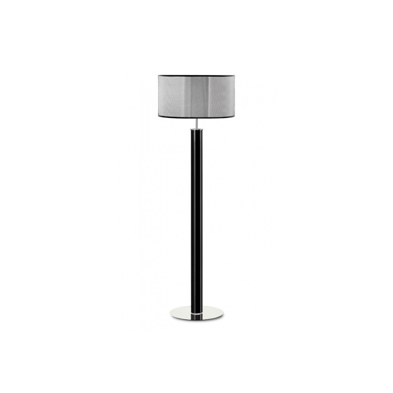 Lampadaire NODO KOLOR E27 argent / noir 