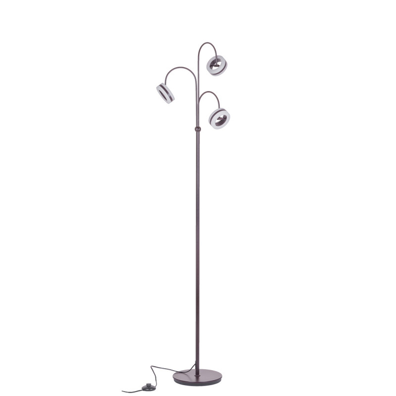 Lampadaire METIS LED COFFEE 3x4,8W 3000K - marron 