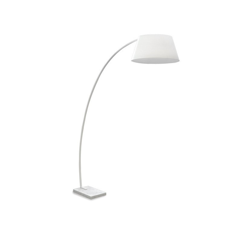 Lampadaire OLAV E27 40W blanc 