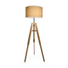 Lampadaire KLIMT PT1 E27 bois / beige 