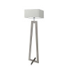 Lampadaire JAWA E27 - gris / gris 