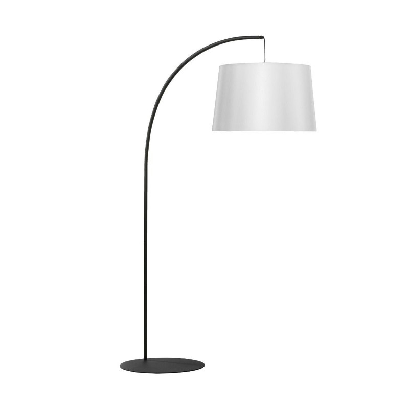 Lampadaire KALAIYA E27 - noir / blanc 