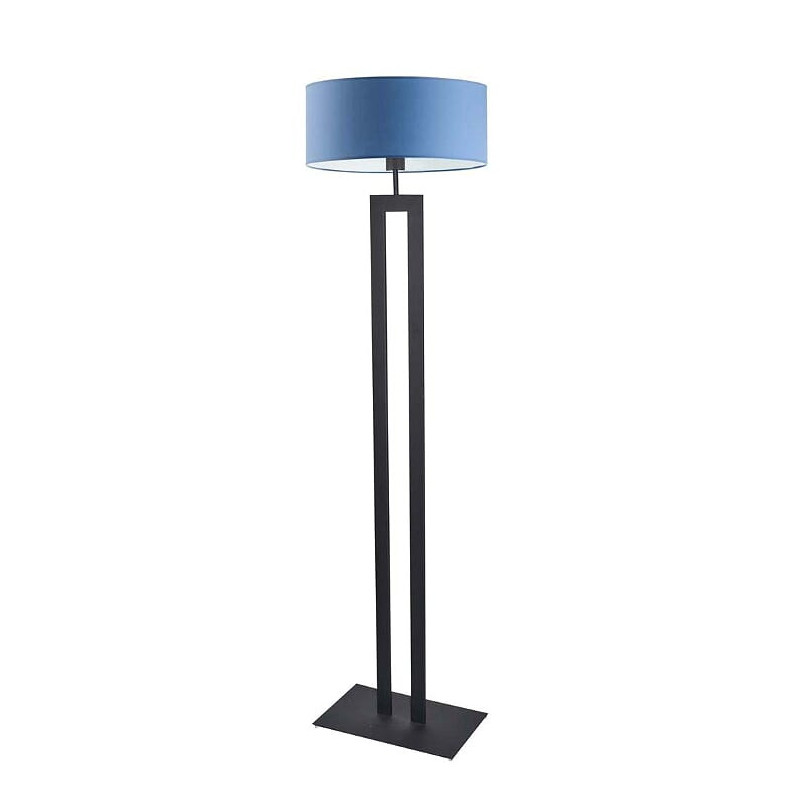 Lampadaire KALIFORNIA E27 - noir / bleu 